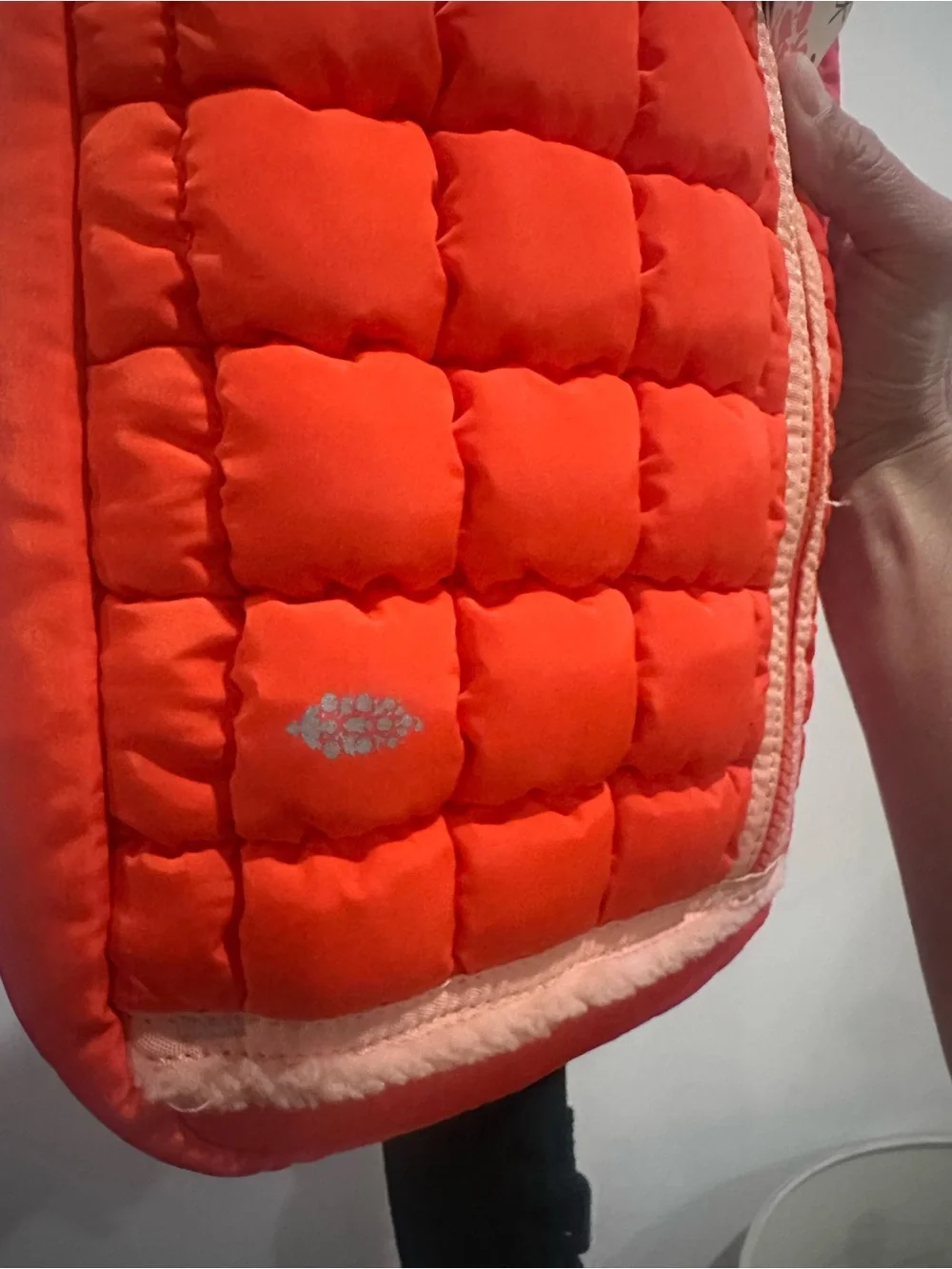 NWT Free People Movement Movement Muff Sling Bag-Red